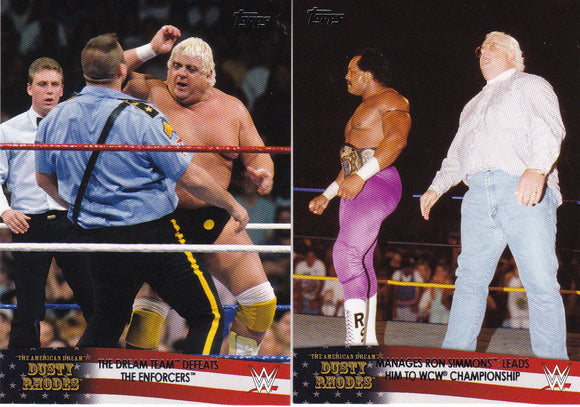 2016 Topps WWE Road To Wrestlemania Dusty Rhodes Tribute cards Choose your numbers