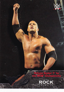 The Rock 2016 Topps WWE The Rock Tribute card #19 of 40