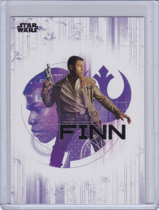 Star Wars The Last Jedi Character Die-Cut Sticker DS-5 Finn