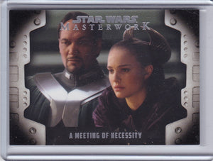 2017 Star Wars Masterwork Evolution of the Rebel Alliance card LP-1 A Meeting of Necessity