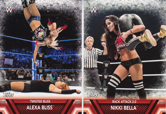 2017 Topps WWE Women's Division Finishers and Signature Moves Choose Your numbers