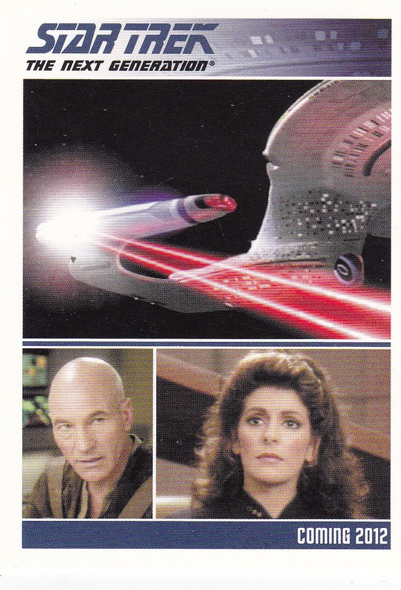 The Complete Star Trek The Next Generation Series 2 Promo card P2