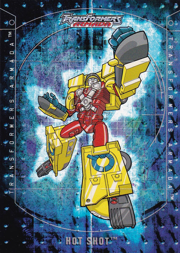 2003 Fleer Transformers Armada Flappers card 3 of 8 TF Hot Shot
