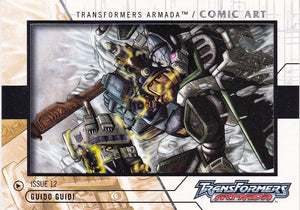 2003 Fleer Transformers Armada Comic Art card 12 of 12 ACA