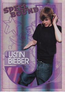 2010 Panini Justin Bieber Spellbound Foil Insert card #1 of 12