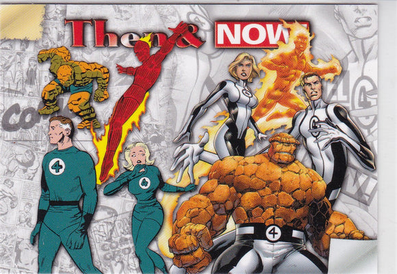 2014 Marvel Now Then & Now Insert card TN-LB Fantastic Four