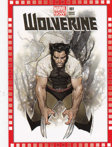 2014 Marvel Now Cutting Edge Covers Variant card 127-OC Wolverine #1