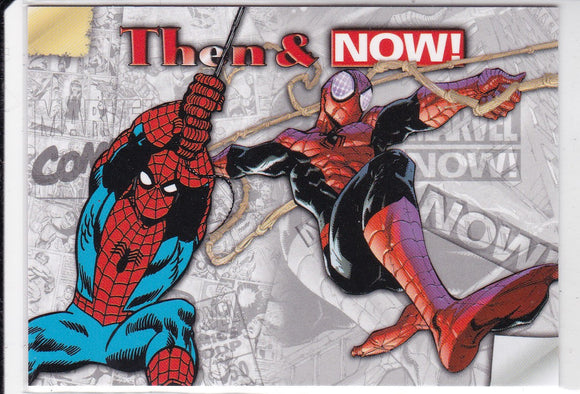 2014 Marvel Now Then & Now Insert card TN-LS Spiderman