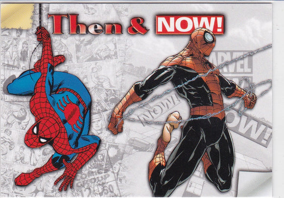 2014 Marvel Now Then & Now Insert card TN-SD Spiderman