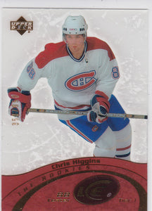 Chris Higgins 2003-04 Upper Deck Ice Rookie card #93 #d 350/999