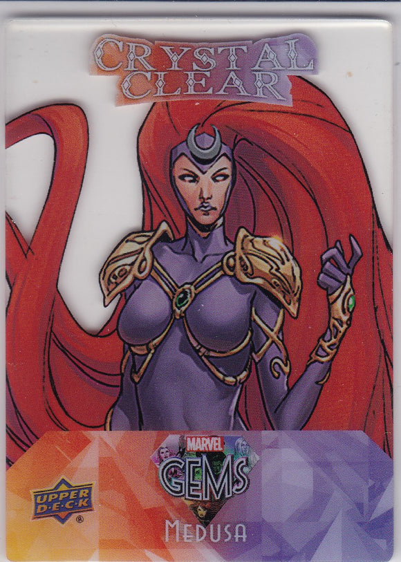 2016 Marvel Gems Crystal Clear card CC-2 Medusa