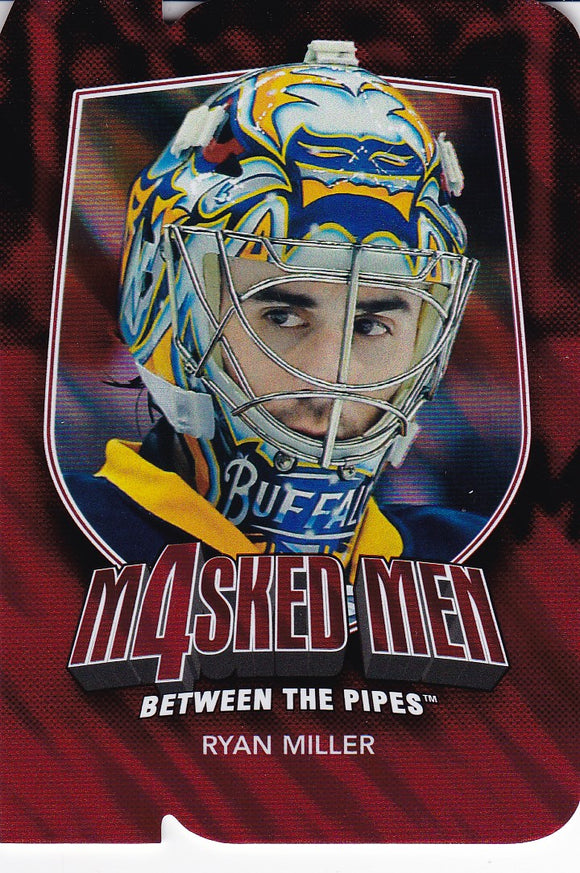 Ryan Miller 2011-12 Between The Pipes Masked Men 4 card MM-31 Ruby