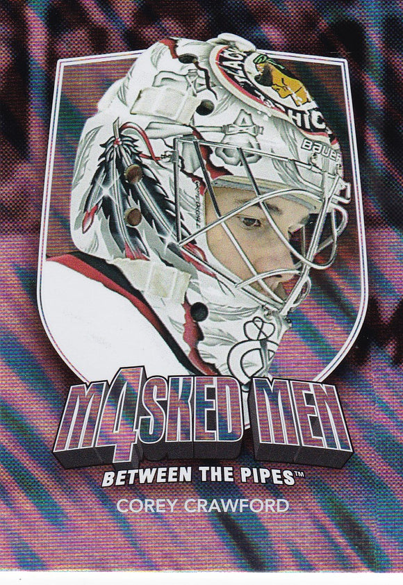 Corey Crawford 2011-12 Between The Pipes Masked Men 4 card MM-13 Silver