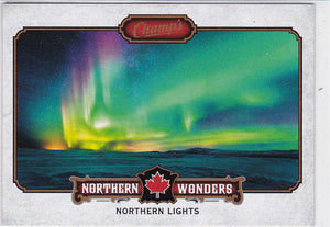 2015-16 Champ's Northern Wonder card NW-13 Northern Lights