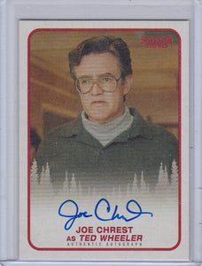 Stranger Things Season 1 Joe Chrest as Ted Wheeler Autograph card A-TW