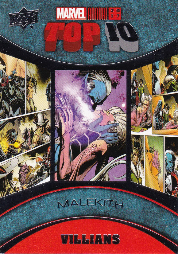 2017 Marvel Annual Top Ten Villains card TV-9 Malekith