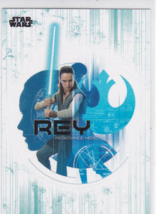 Star Wars The Last Jedi Character Die-Cut Sticker DS-4 Rey