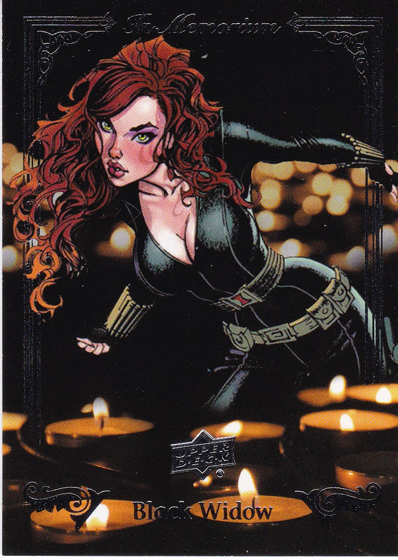 2017 Marvel Annual In Memorium card IM-1 Black Widow