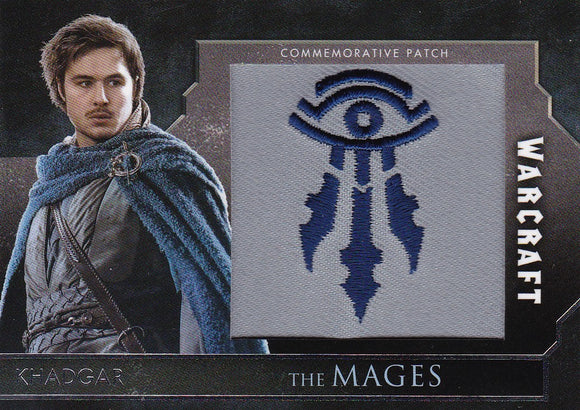 2016 Topps Warcraft Movie Khadgar The Mages Patch Card
