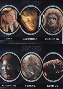 The Complete Star Trek Next Generation Series 1 TNG Aliens Choose your numbers
