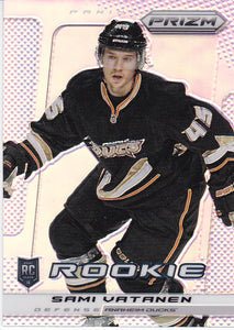 Sami Vatanen 2013-14 Panini Prizm Rookie card #204 Prizm / Refractor Parallel