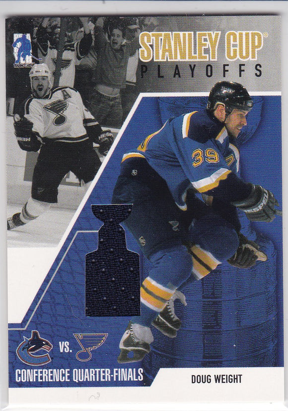 Doug Weight 2003-04 Be A Player Memorabilia Stanley Cup Playoffs Jersey card SCP-3