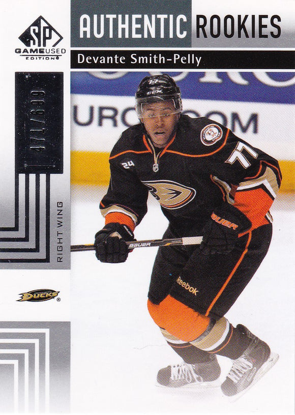 Devante Smith-Pelly 2011-12 SP Game Used Rookie card 144 #d 471/699