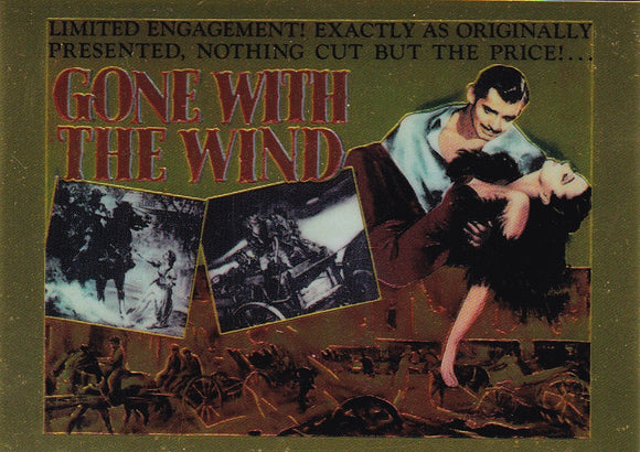 Gone With The Wind Chromium Insert card C3 Think Big!