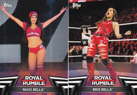 2018 Topps WWE Women's Division Royal Rumble Choose your numbers from the list