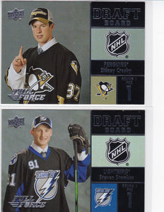 2015-16 Full Force Draft Board Insert cards choose your numbers from the list