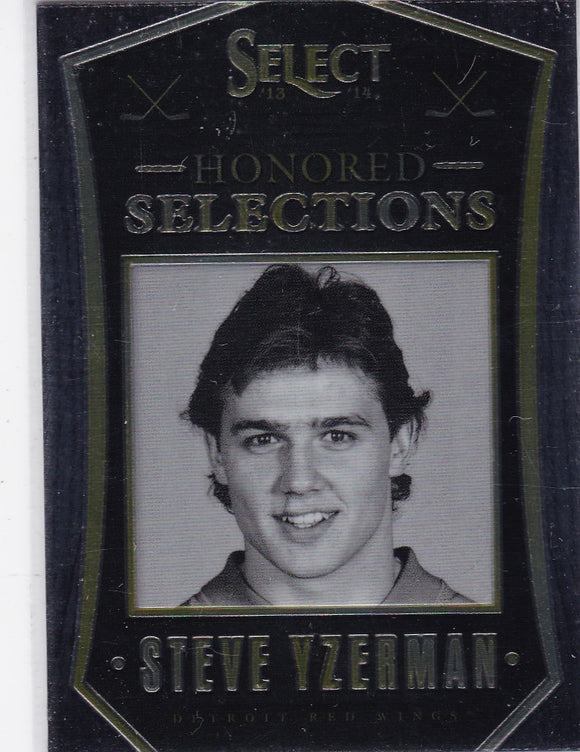 Steve Yzerman 2013-14 Select Honored Selections card HS-7