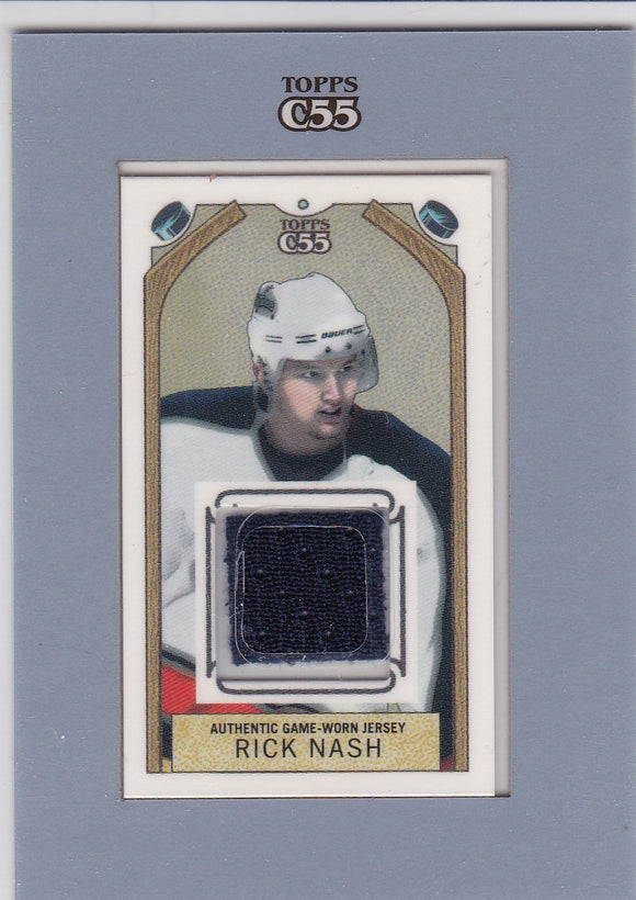 Rick Nash 2003-04 Topps C55 Framed Mini Jersey card TR-RN
