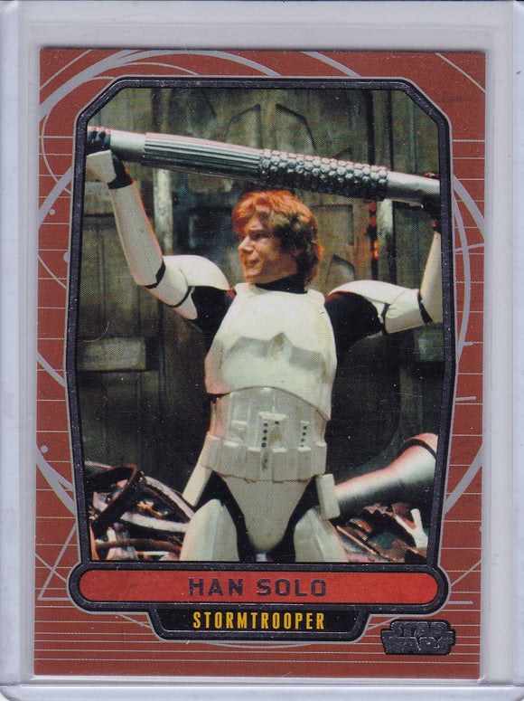 2013 Topps Star Wars Galactic Files Series 2 card #463 Han Solo Photo Variant
