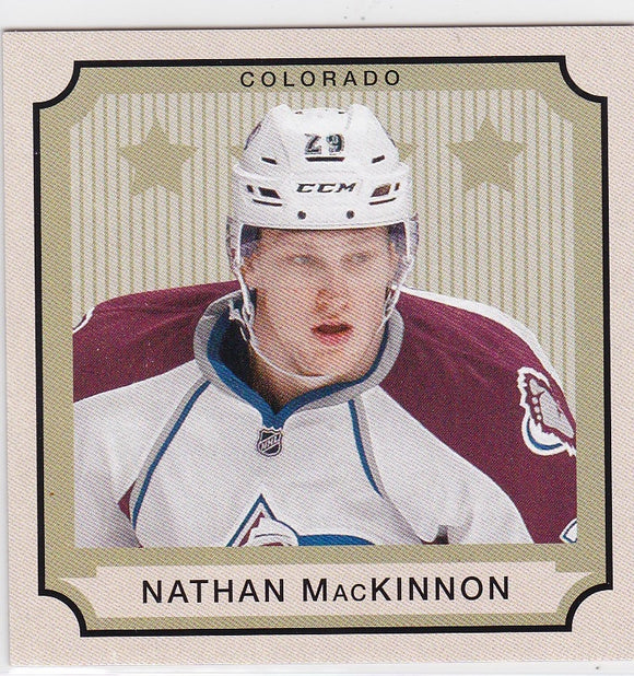Nathan Mackinnon 2014-15 O-Pee-Chee V Series A card #S5