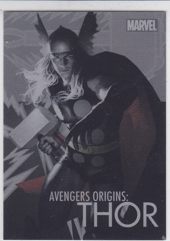 2014 Rittenhouse Marvel Universe Avengers Origins card #AO4 Thor