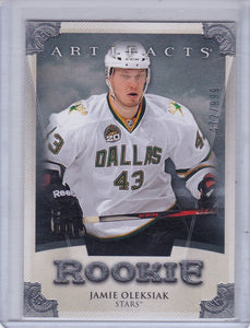 Jamie Oleksiak 2013-14 Artifacts Rookie card 168 #d 472/999
