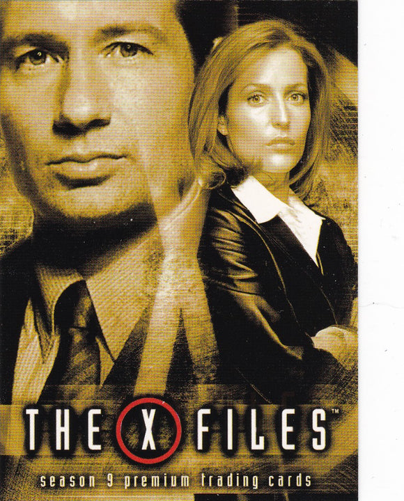 2003 Inkworks The X-Files Season 9 Trading Cards Promo card P1
