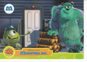 Disney Pixar Monsters Inc Trading Cards Promo card P1