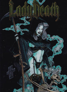 1997 Krome Productions Lady Death Series 4 Wicked Ways Promo card