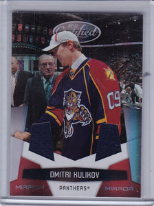 Dmitri Kulikov 2010-11 Certified Mirror Red Jersey card #64 #d 138/150