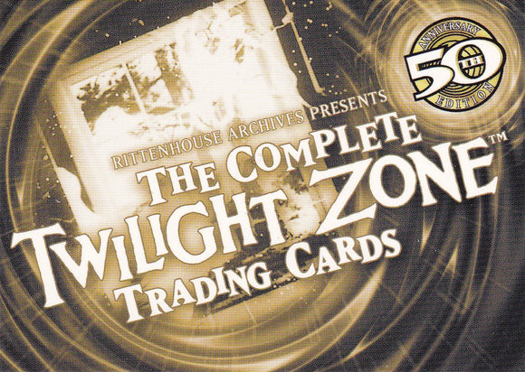 2009 The Complete Twilight Zone (50th Anniversary) Promo Card P1