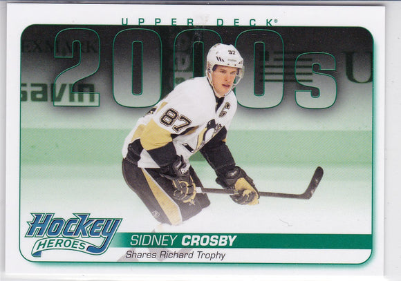 Sidney Crosby 2014-15 Upper Deck Hockey Heroes card HH67