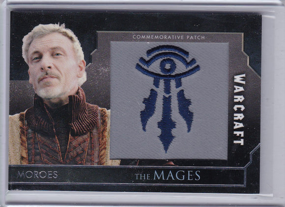 Topps Warcraft The Movie Moroes - The Mages Commemorative Patch Card
