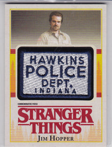 Stranger Things Season 1 Jim Hopper Commemorative Patch card P-JH