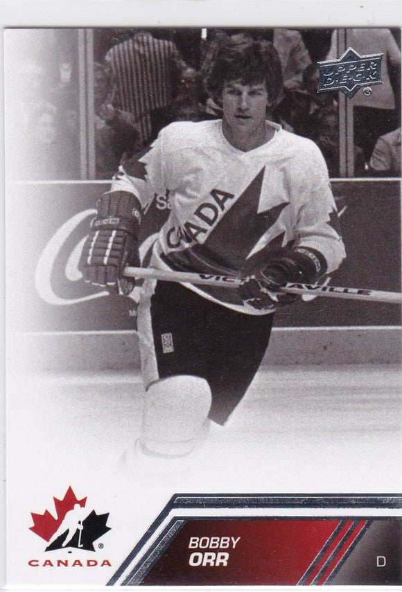 Bobby Orr 2013-14 Upper Deck Team Canada card #106