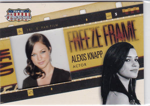 Alexis Knapp 2015 Americana Freeze Frame Cel card #38