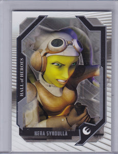 2017 Star Wars Masterwork Hall of Heroes card HH-6 Hera Syndulla