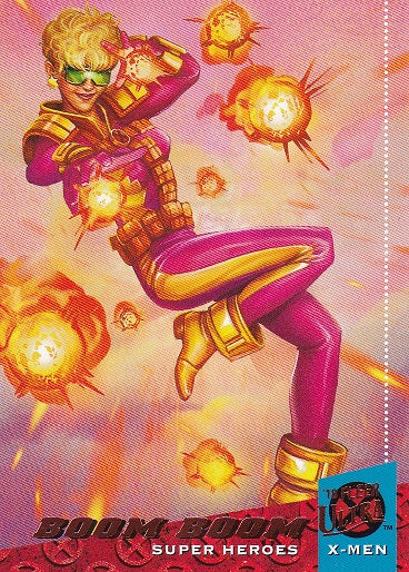 2018 Fleer Ultra X-Men base card #39 Boom Boom