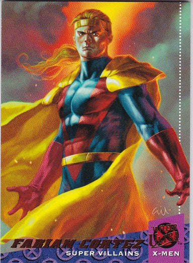 2018 Fleer Ultra X-Men base card #89 Fabian Cortez SP