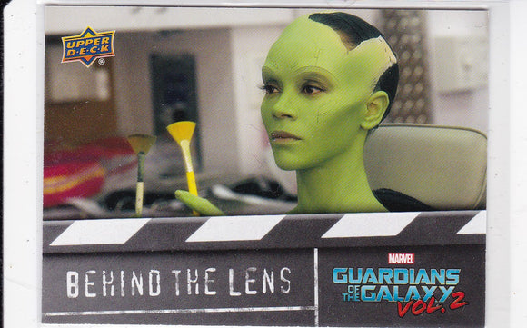 2017 Upper Deck Guardians Of The Galaxy Vol 2 - Behind The Lens card BTL2